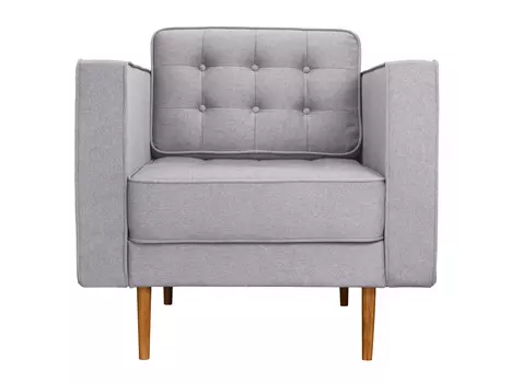 Кресло thor (myfurnish) серый 90.0x76.0x92.0 см.