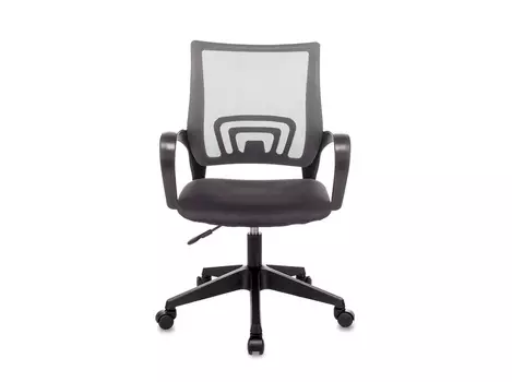 Кресло офисное topchairs st-basic (stoolgroup) серый 58x89x60 см.
