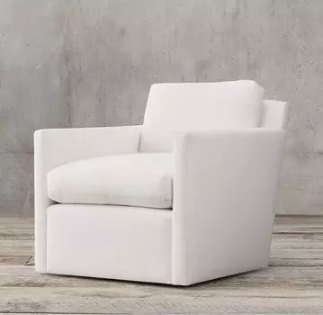 Кресло oliver track (idealbeds) белый 71x76x81 см.