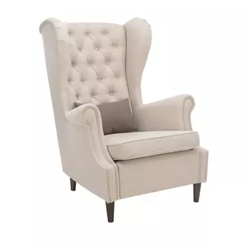 Кресло винтаж (leset) бежевый 81x107x86 см.