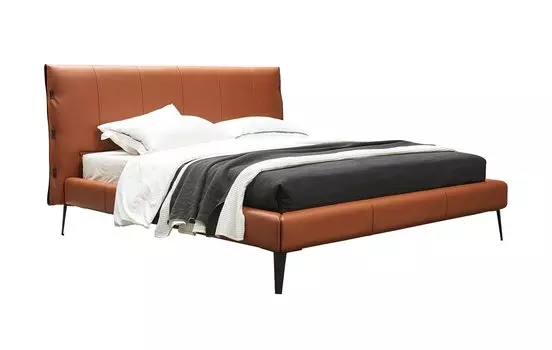 Кровать 180*200 brown (esf) коричневый 227.0x116.0x227.0 см.