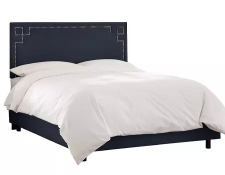 Кровать aiden bed 160*200 (ml) синий 176.0x130x212 см.