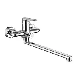смеситель для ванны однорычажный bravat opal f6125183cp-02l-rus