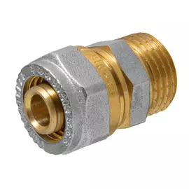 Соединитель (патрубок) 16х1/2" ц/ш RC, MP-У
