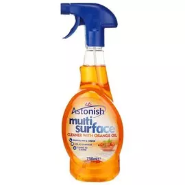 Средство ASTONISH ORANGE 750мл универсальное для очистки любых поверхностей, с распылителем 21712
