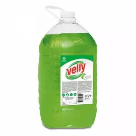 средство для мытья посуды 5кг "velly" light grass 125469