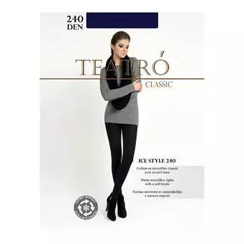 TEATRO Женские колготки Ice Style Color Deepblue 240 den