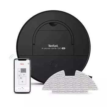 TEFAL Робот-пылесос X-Plorer Serie 130AI Animal & Allergy RG9075WH