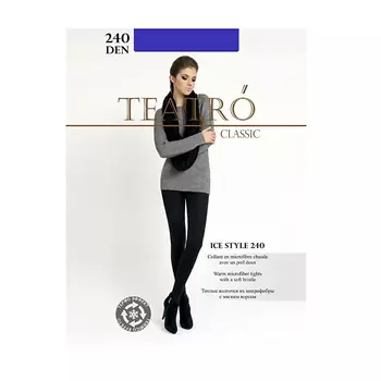TEATRO Женские колготки Ice Style Color Galaxyblue 240 den