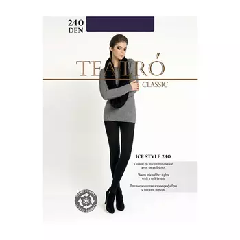 TEATRO Женские колготки Ice Style Color Violet 240 den