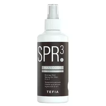 TEFIA Энергетический спрей для волос мужской 5 в 1 Energy Hair MAN.CODE 250.0