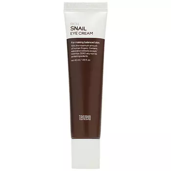 TENZERO Крем для области вокруг глаз антивозрастной с муцином улитки Snail Eye Cream