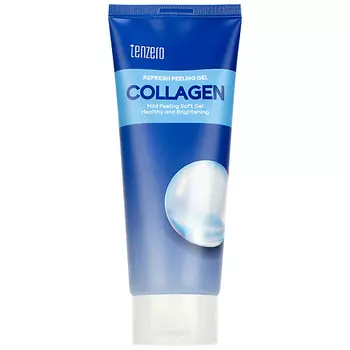 TENZERO Пилинг-гель для лица отшелушивающий с коллагеном Collagen Refresh Peeling Gel
