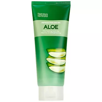 TENZERO Пилинг-гель для лица отшелушивающий с экстрактом алоэ Aloe Refresh Peeling Gel