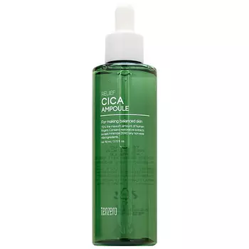 TENZERO Сыворотка для лица успокаивающая ампульная с центеллой азиатской Cica Relief Ampoule