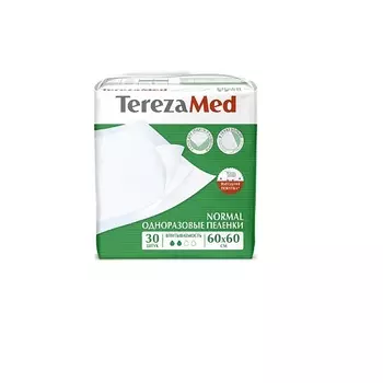 TEREZAMED Пеленки одноразовые впитывающие Normal 60x60 см 30.0