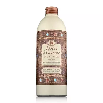 TESORI D'ORIENTE Гель для душа с ароматом черной розы и лабданума Византия
