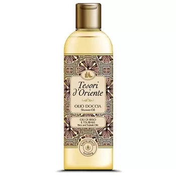 TESORI D'ORIENTE Масло для душа с маслами риса и камелии Rice and Tsubaki Oils Shower Oil
