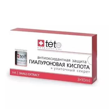 TETE COSMECEUTICAL Лосьон косметический Hyaluronic Acid + Snail Extract 30.0