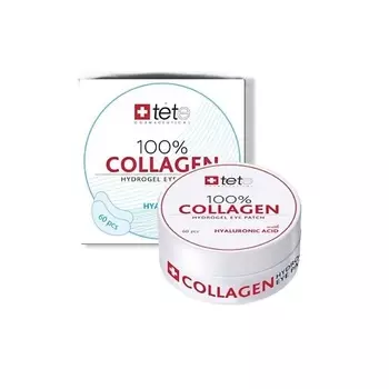 TETE COSMECEUTICAL Патчи для глаз 100% Collagen Hydrogel Eye Mask 100.0