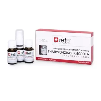 TETE COSMECEUTICAL Сыворотка Гиалуроновая кислота и экстракт икры Hyaluronic acid & Caviar Extract 30.0