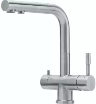 Смеситель для кухни с подключением к фильтру «Franke» Atlas Clear Water 120.0179.978 нержавеющая сталь