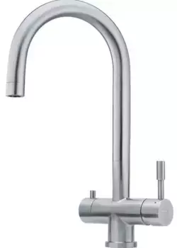 Смеситель для кухни с подключением к фильтру «Franke» Eos Clear Water 120.0179.979 нержавеющая сталь
