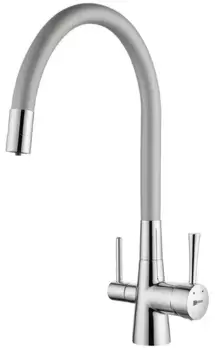 Смеситель для кухни с подключением к фильтру «Lemark» Expert LM3075C-Silver хром/серебристый