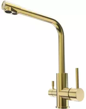 Смеситель для кухни с подключением к фильтру «Lemark» Expert LM5061G золото