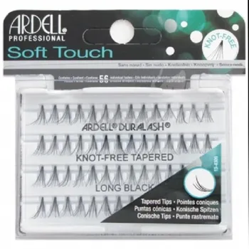 Ardell, набор ресниц, Soft Touch, Long Black, 56 пучков