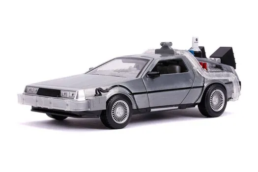 Jada Toys, Back to the Future II Hollywood Rides 1/24 Модель автомобиля DeLorean Time Machine