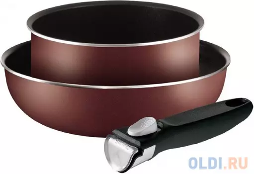Набор сковородок Tefal Ingenio Red 04175830 3 предмета (9100024806)
