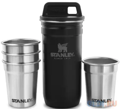 Набор термопосуды Stanley Adventure Nesting Shot Glass Set 0.59л. черный (10-01705-036)