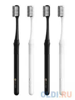 Набор зубных щеток DR.BEI Bass Toothbrush Bamboo Joint (4 Pieces)