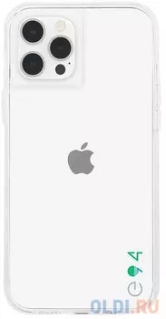 Накладка Case-Mate "ECO 94" для iPhone 12 Pro Max прозрачный CM043728