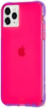 Накладка Case-Mate Tough Neon для iPhone 11 Pro Max розовый CM039406