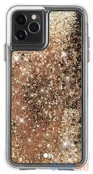 Накладка Case-Mate Waterfall для iPhone 11 Pro прозрачный золотой CM039326