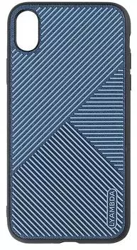 Накладка Lyambda Atlas для iPhone XR синий LA10-AT-XR-BL