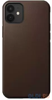 Накладка Nomad "Rugged" для iPhone 12 mini коричневый NM21ER0R00