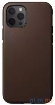 Накладка Nomad "Rugged" для iPhone 12 Pro коричневый NM21GR0R00