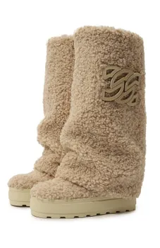 Текстильные сапоги New Double Face Casadei