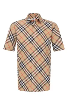 Хлопковая рубашка Burberry