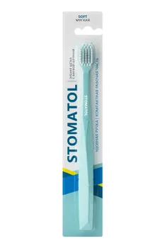 Зубная щётка STOMATOL для взрослых c мягкой щетиной Soft, 1 шт