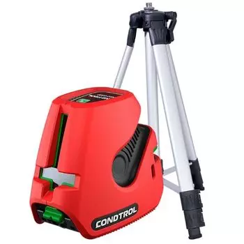 Лазерный уровень Condtrol NEO G220 Set 1-2-137 (дальность проекции без приемника 50 м, 2 зеленых луча)