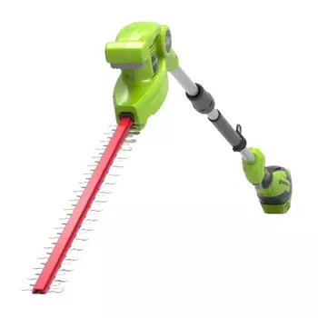 Кусторез штанговый аккумуляторный Greenworks 2300407, 40V, 51см, без АКБ и ЗУ