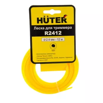 Леска для триммера Huter R2412 71/2/11, 2.4 мм