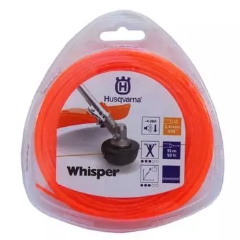 Леска для триммеров Husqvarna Whisper 5784359-01, 2,4 мм, 15 м