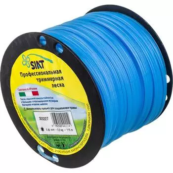 Леска для триммеров Siat Professional 303227, звезда, 2,4 мм, 105 м