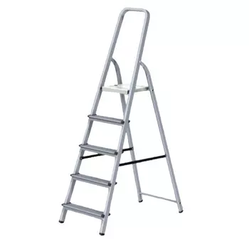 Лестница-стремянка Pro Startul ST9940-05, алюминиевая, 103 см 5 ступ. 3,6кг
