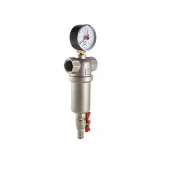 Латунный фильтр самопромывной Valtec 1"